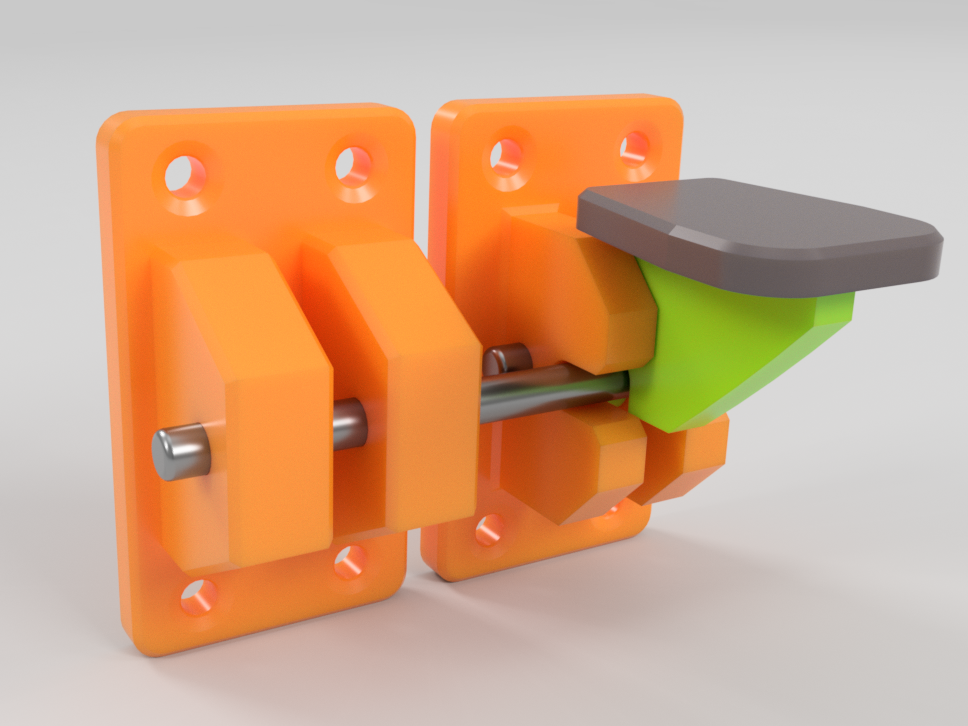 Miniatura 2 do modelo 3D Automatic Door Lock