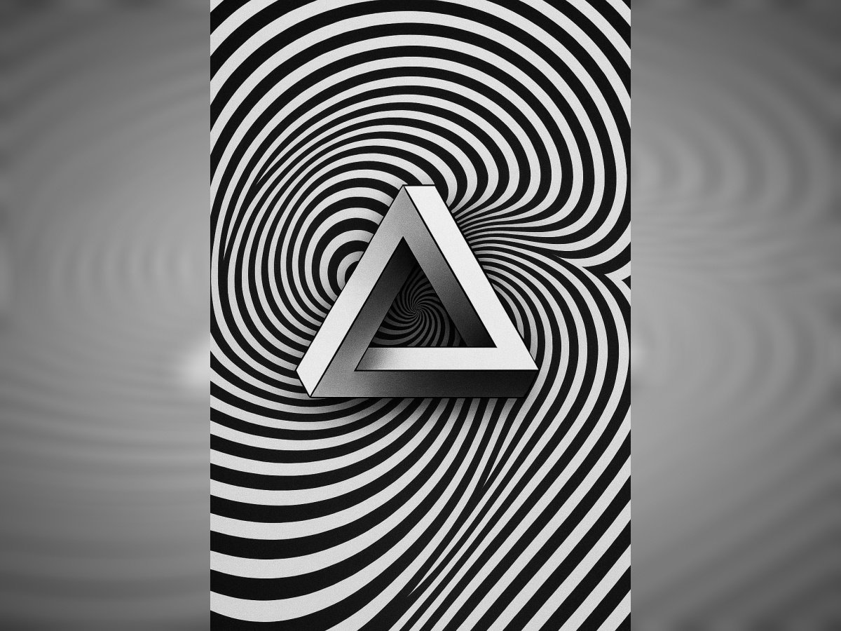 Trippy Triangle Hueforge