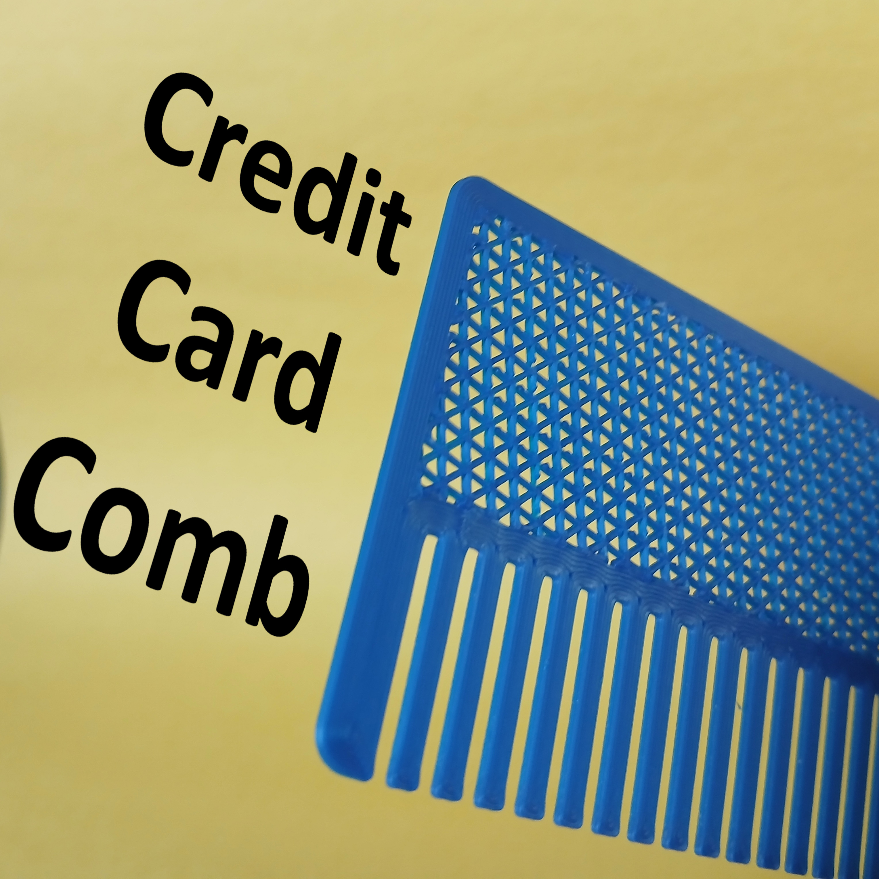 Credit Card Comb