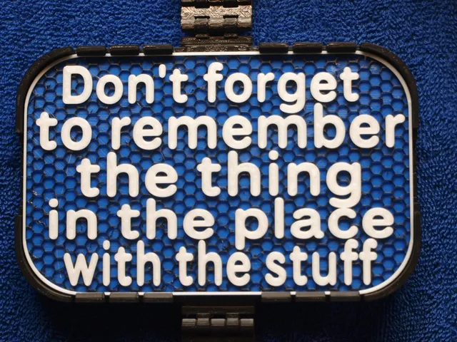 Don't Forget to Remember sign