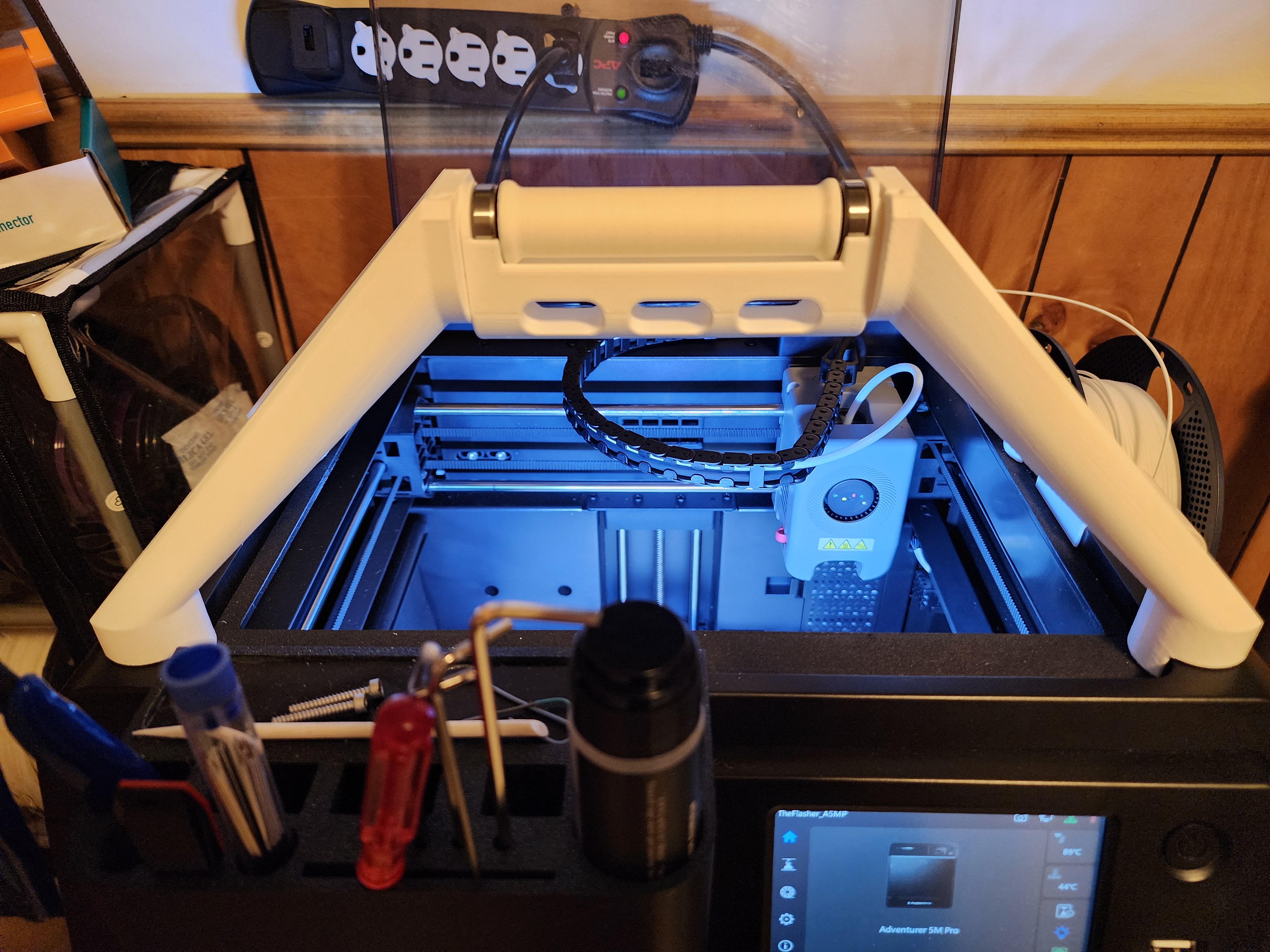 FlashForge Adventurer 5M Pro Top Spool Holder