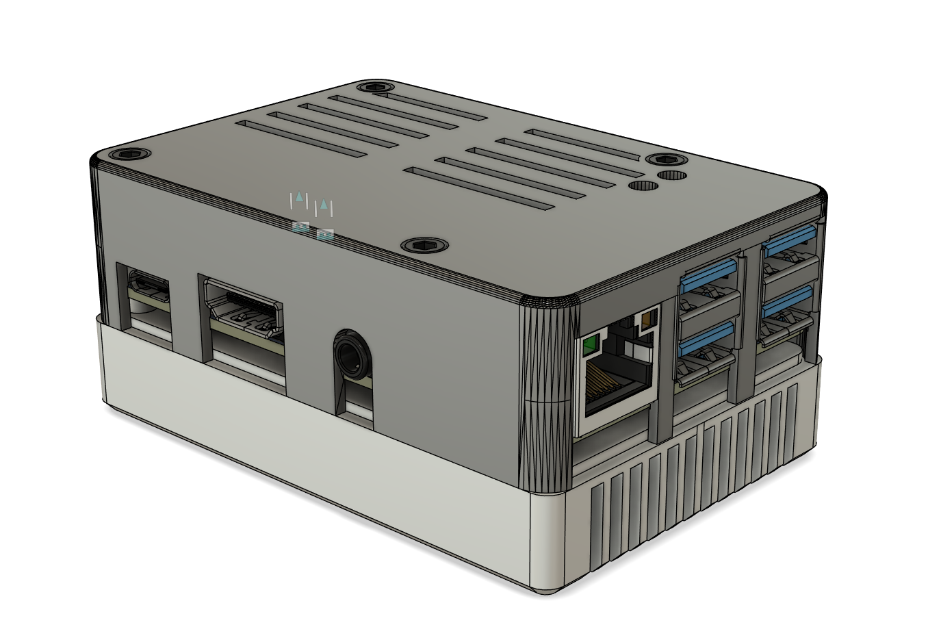 NanoPi M4 Passive Heatsink Case