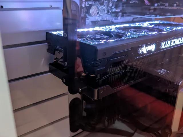 Adjustable Top-down GPU Support Bracket (for bequiet! Silent Base 802)