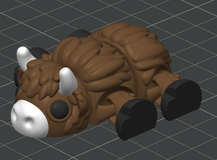 Highland Cow Articulated