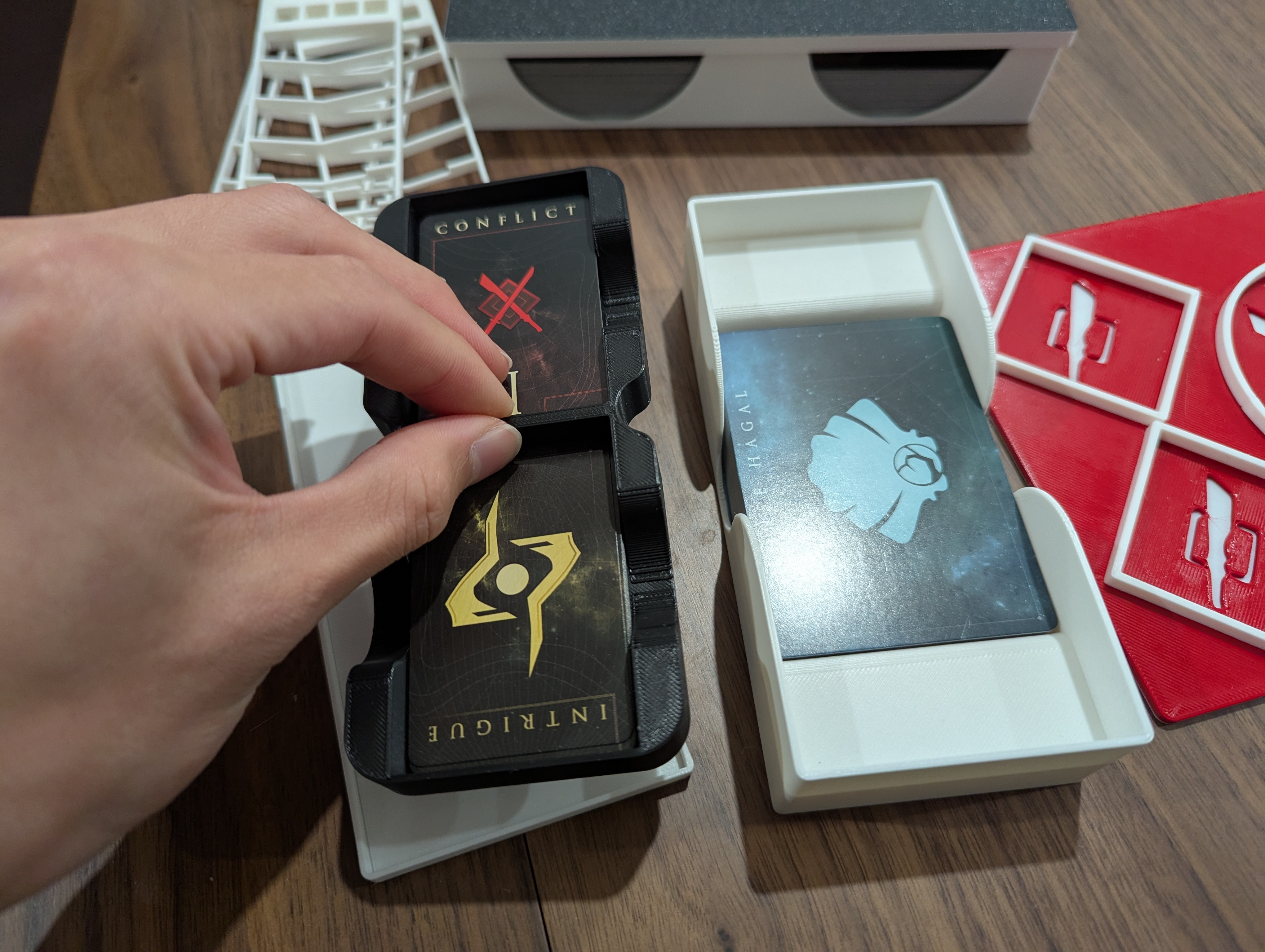 Dune Intrigue + Conflict + Hagal Card Holder