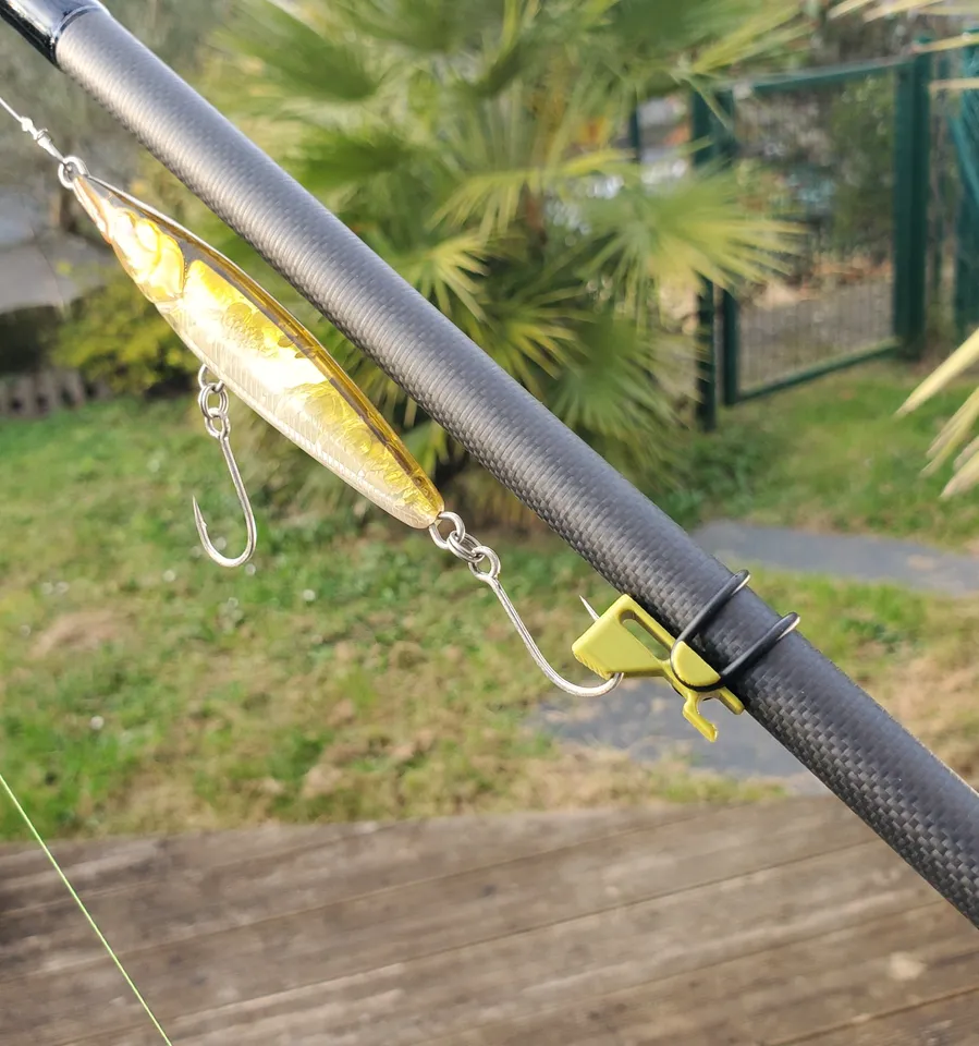 Hook Keeper for Fishing Rods by 3DMadeByLouis | Download free STL model |  Printables.com