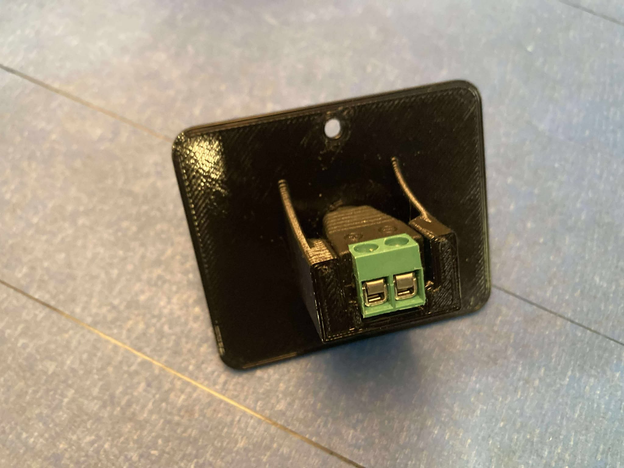 MK6 Fun Size External DC Output Jack 3D model thumbnail