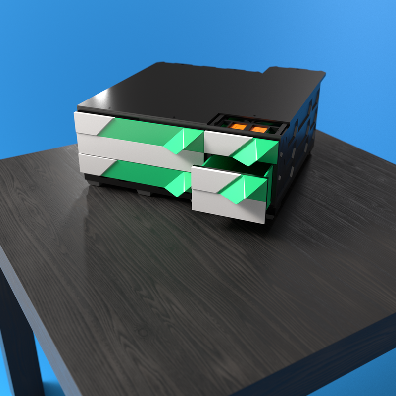 MODULITH 240 Decor Drawers - All by Jerrari | Download free STL model ...