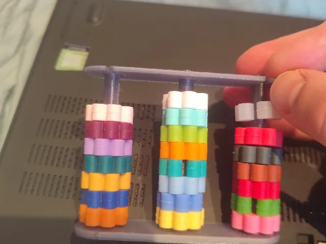 Silicon glass marker holder
