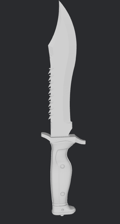 CS2 Bowie 3D model