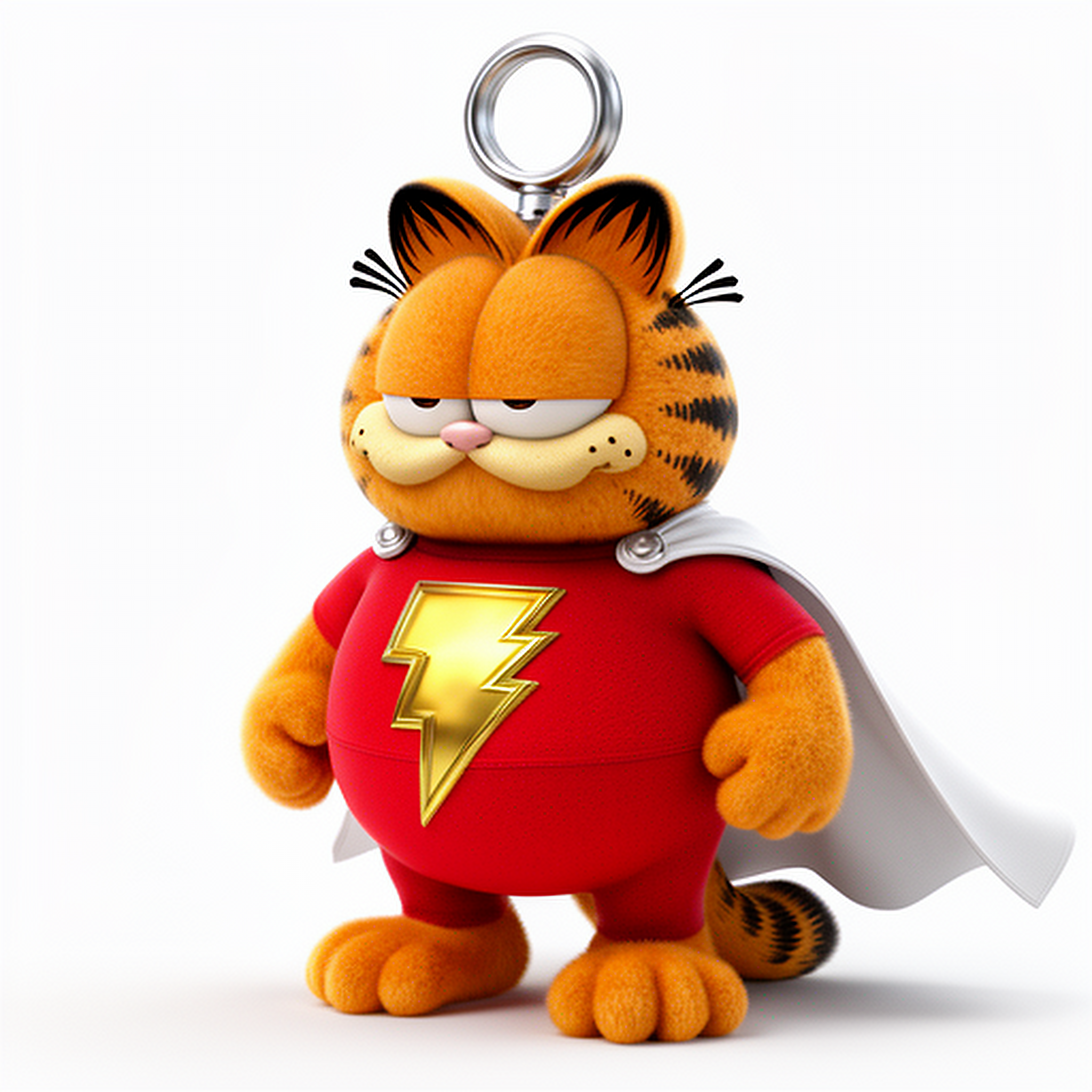 Garfield Shazam Ring Figure