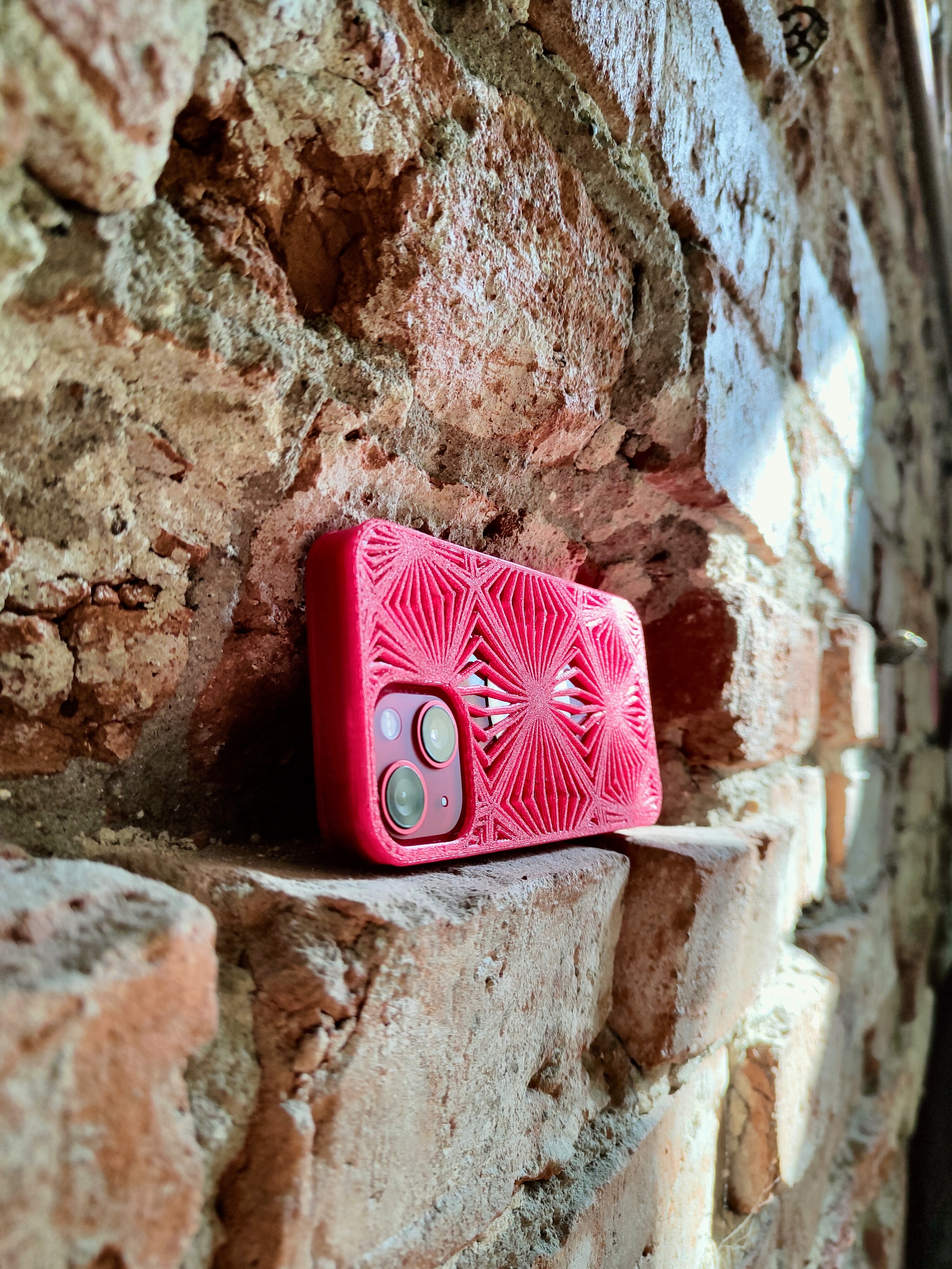 Premium 3D Printable iPhone 13 Mini Case - Beautiful Design No 1