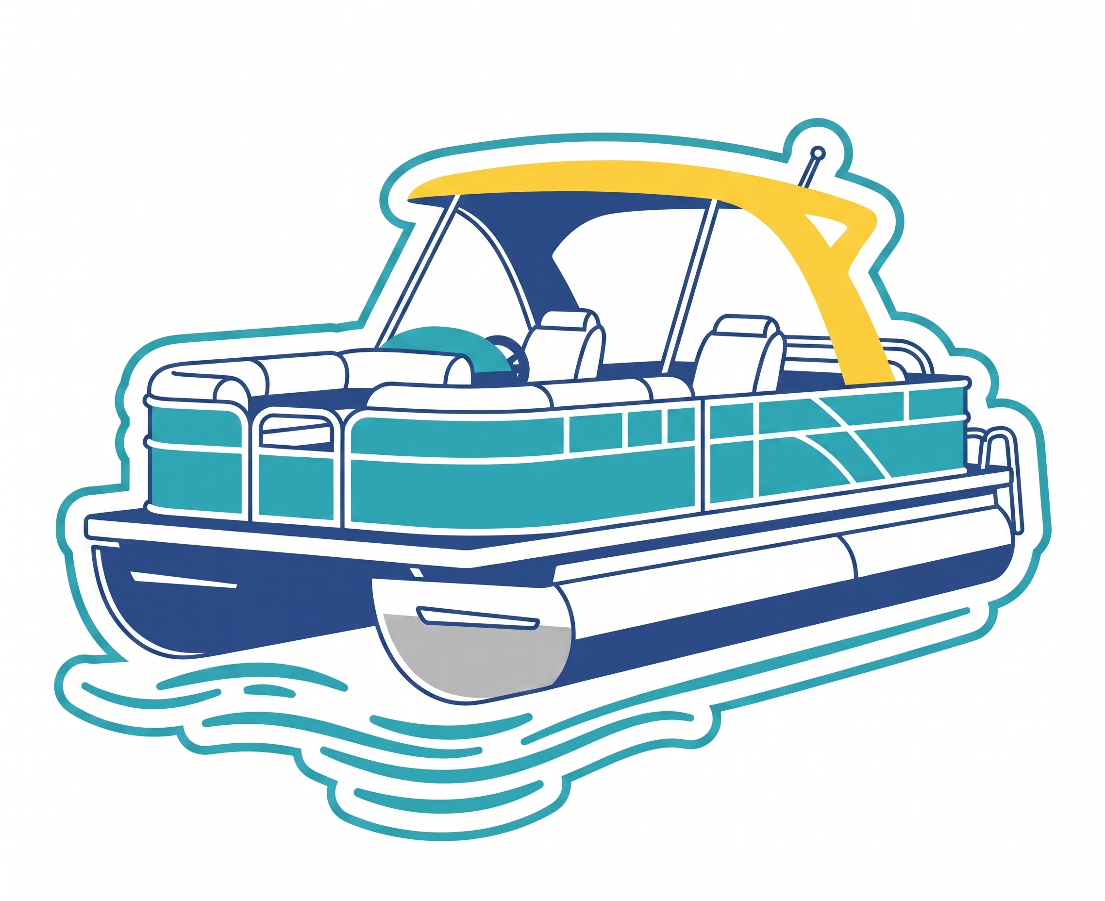 Pontoon Cookie Cutter