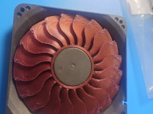 120mm PC Fan - Broken Blade Fix
