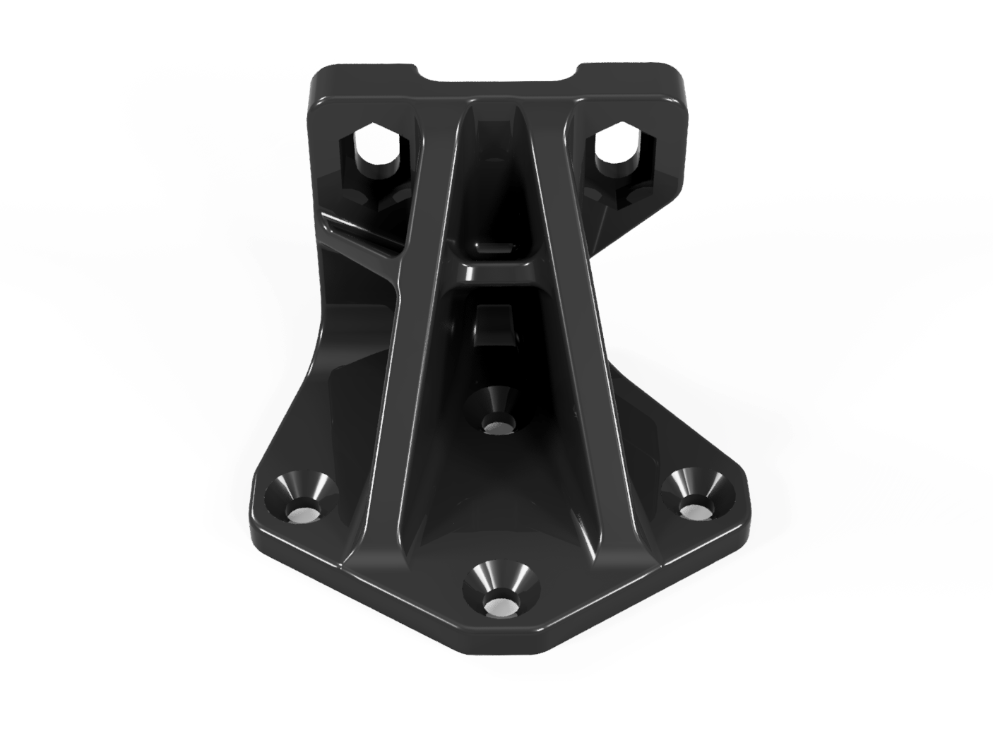 Trek Rail eMTB Battery Mount Bracket 3D model