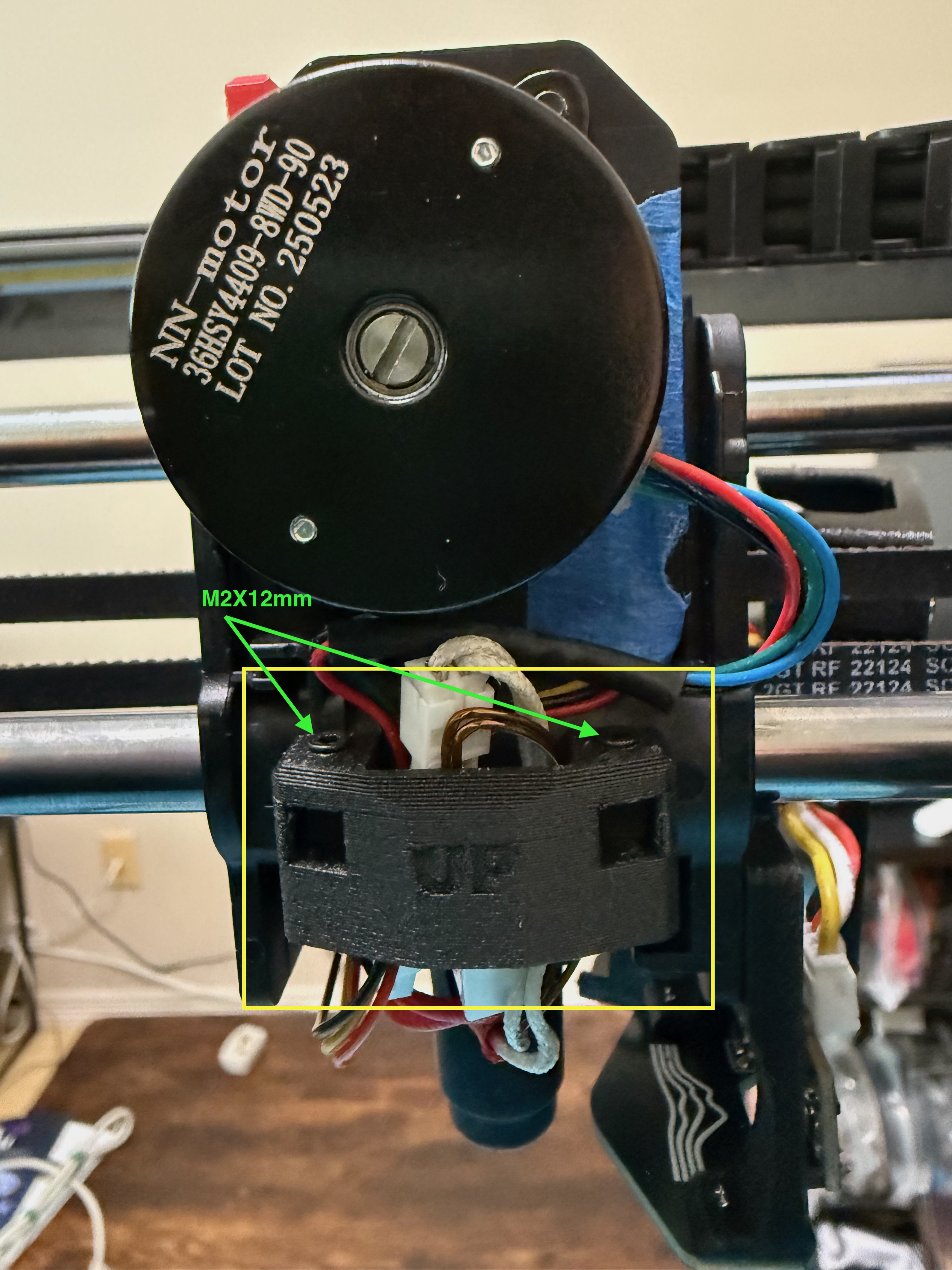 K1/K1max extruder cable managment