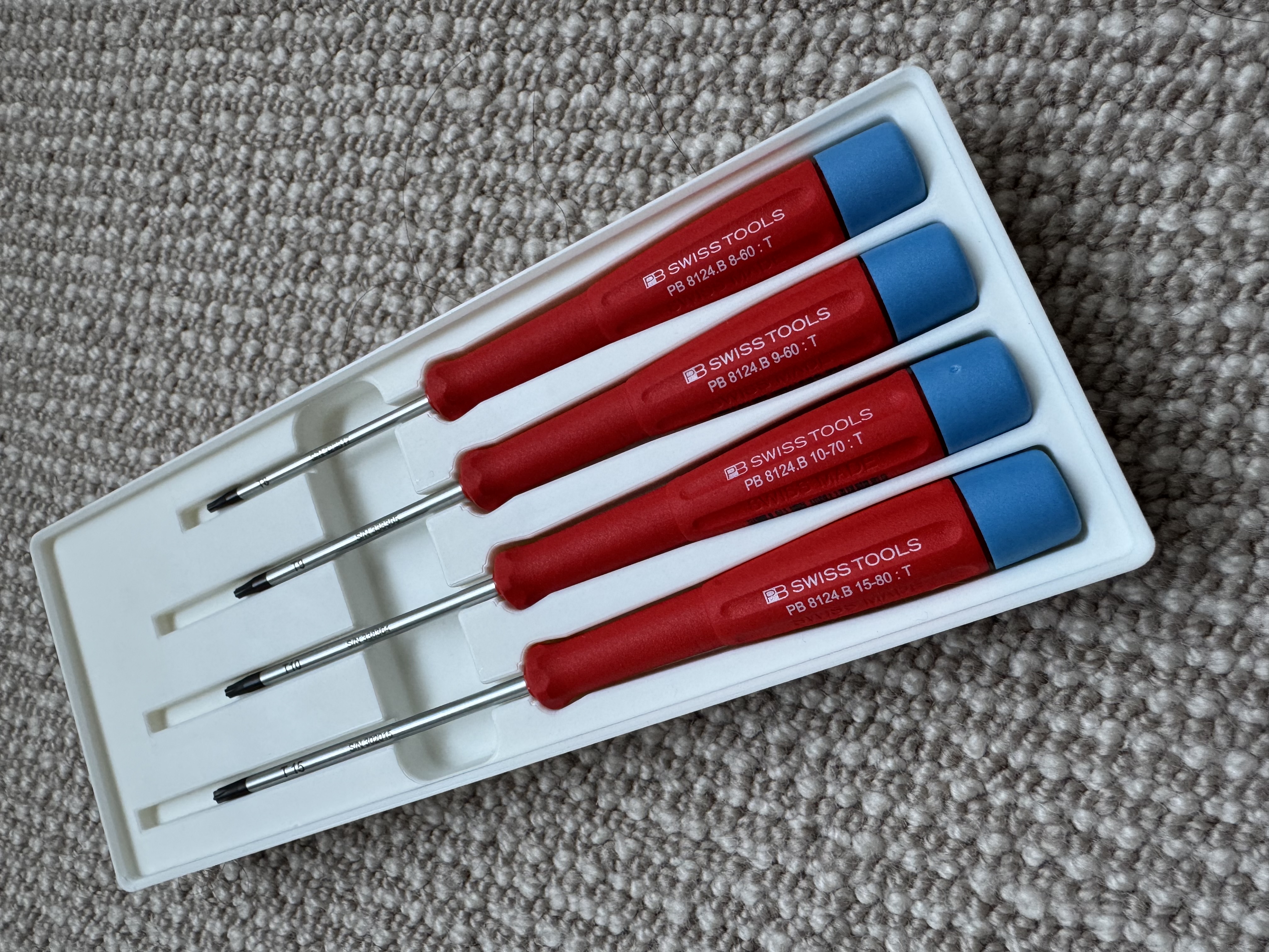 PB Swiss Electronics Screwdriver Set Gridfinity 8620 8625 8627 8121 8123 8124 8128 8129