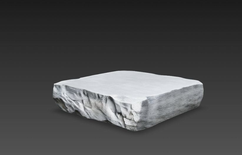 Miniatura 2 do modelo 3D stone base 2