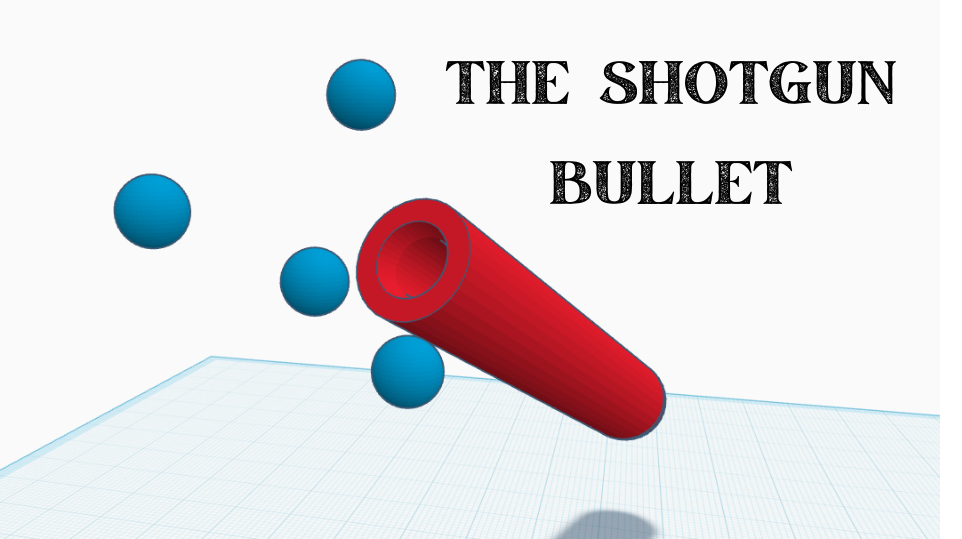 The NERF Shotgun Bullet