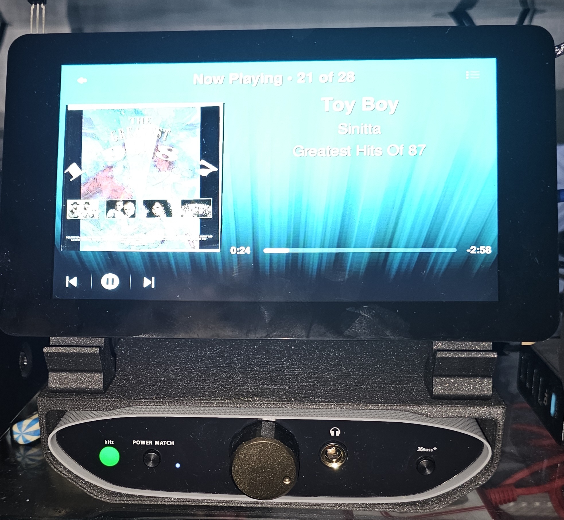 Raspberry Pi Osoyoo 7" DSI Touch Screen Stand