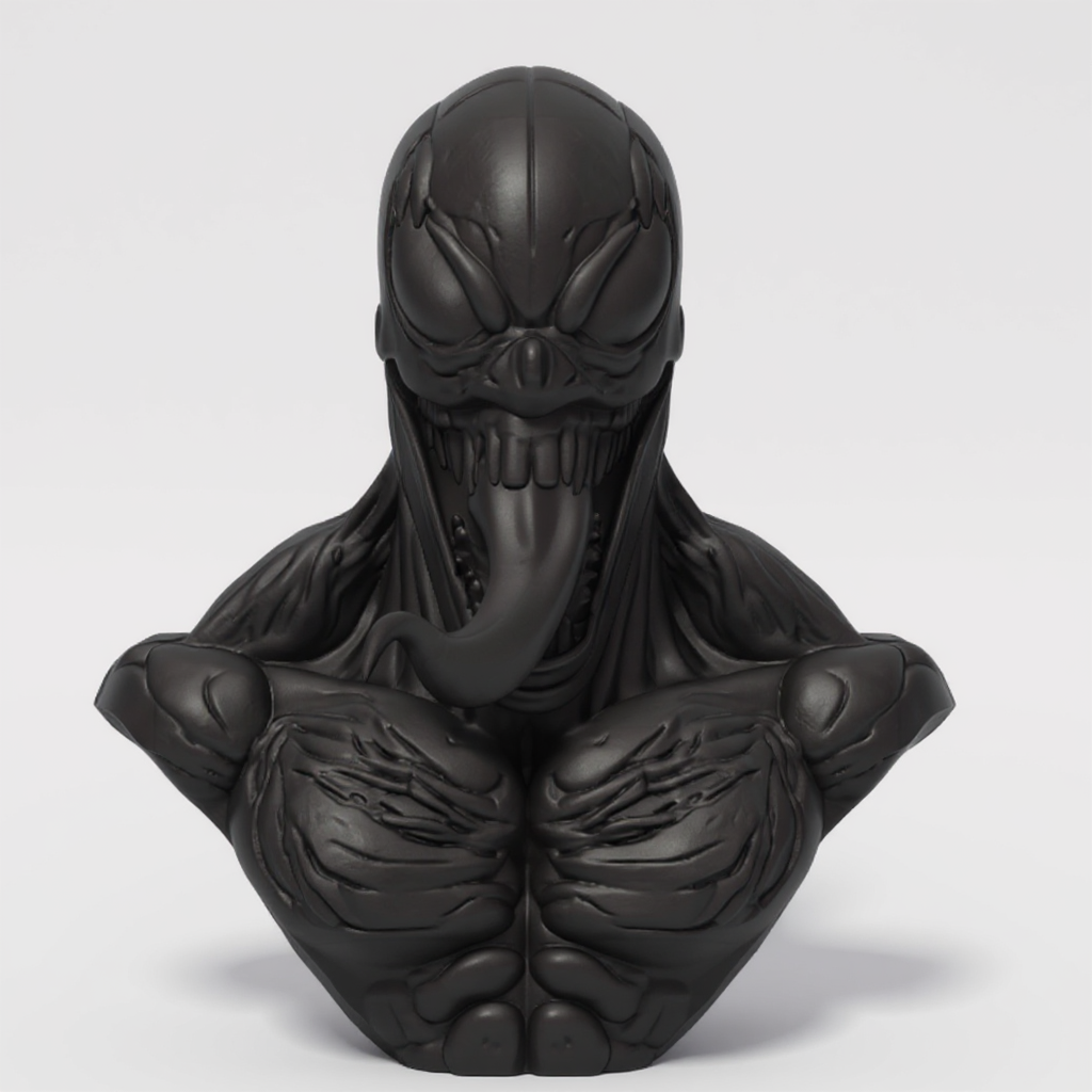Realistic bust Venom