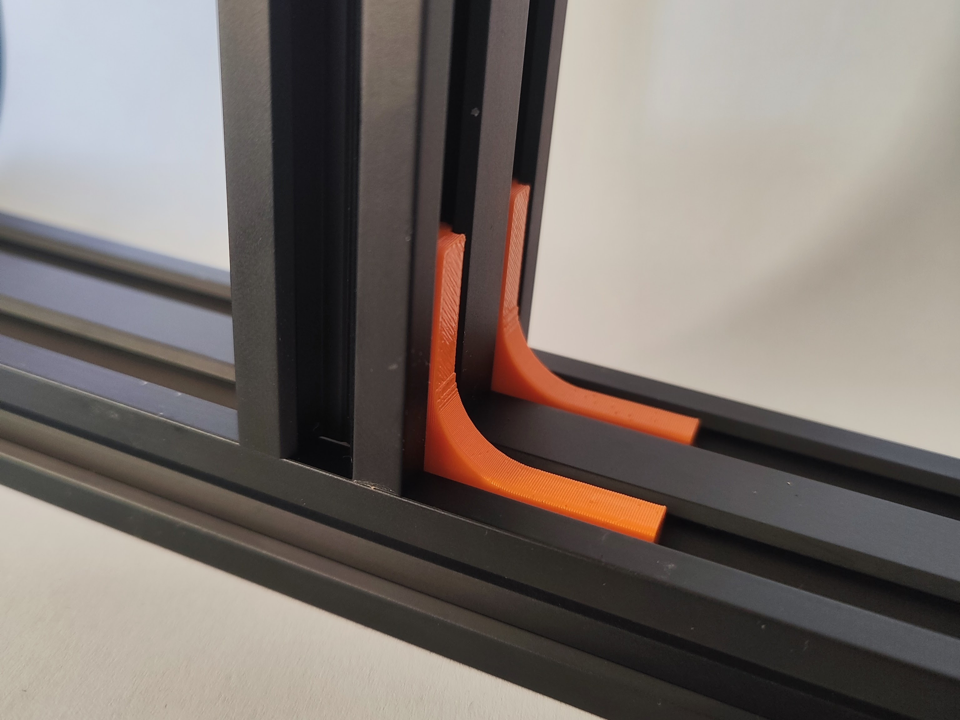 V-Slot 2020 L-Shape Internal Connector (Snap Fit)