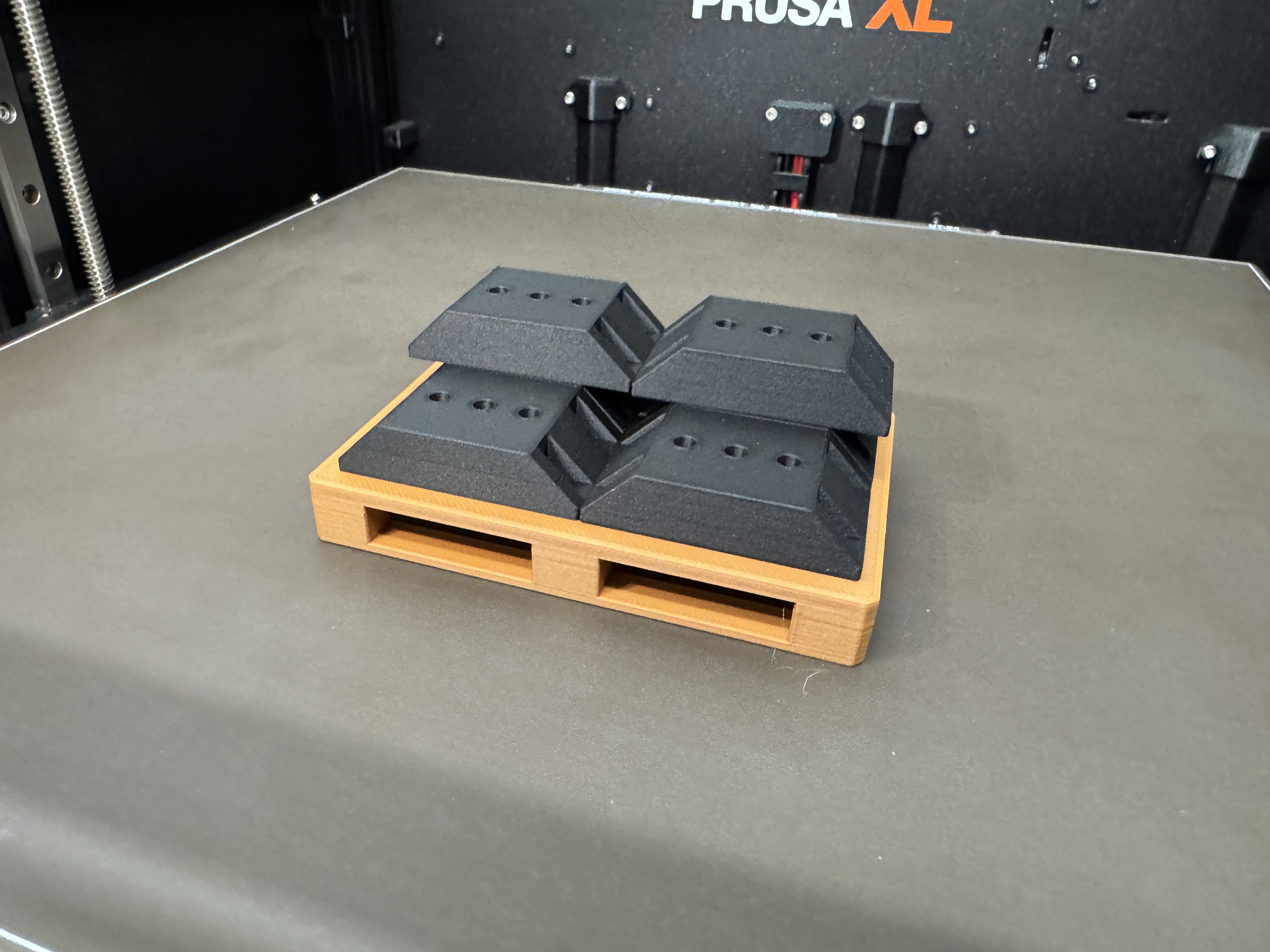 Palette for Bauzaun Fuss / Hoarding / Fence in Scale 1:14