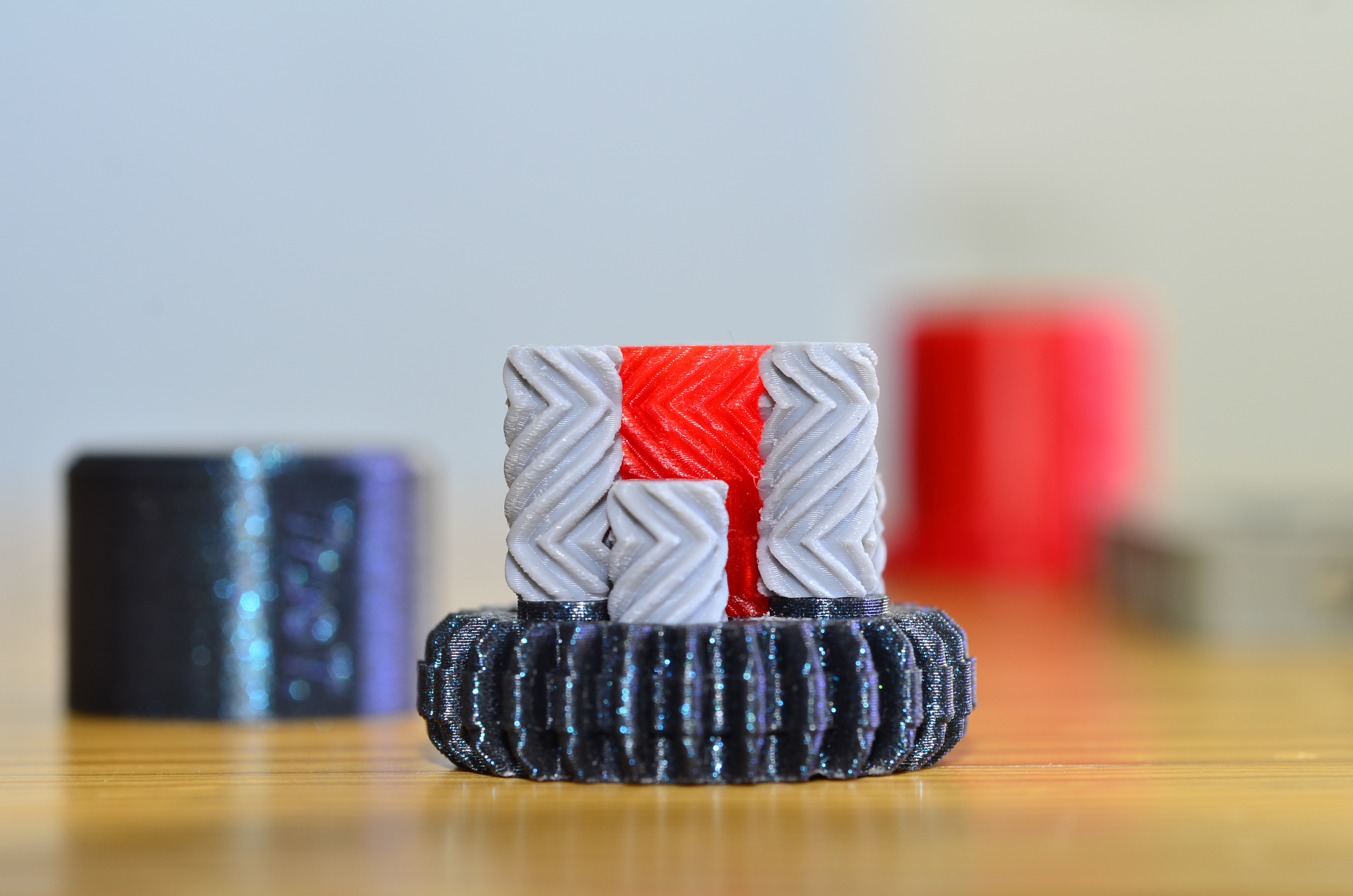 Spur gear differential for LEGO
