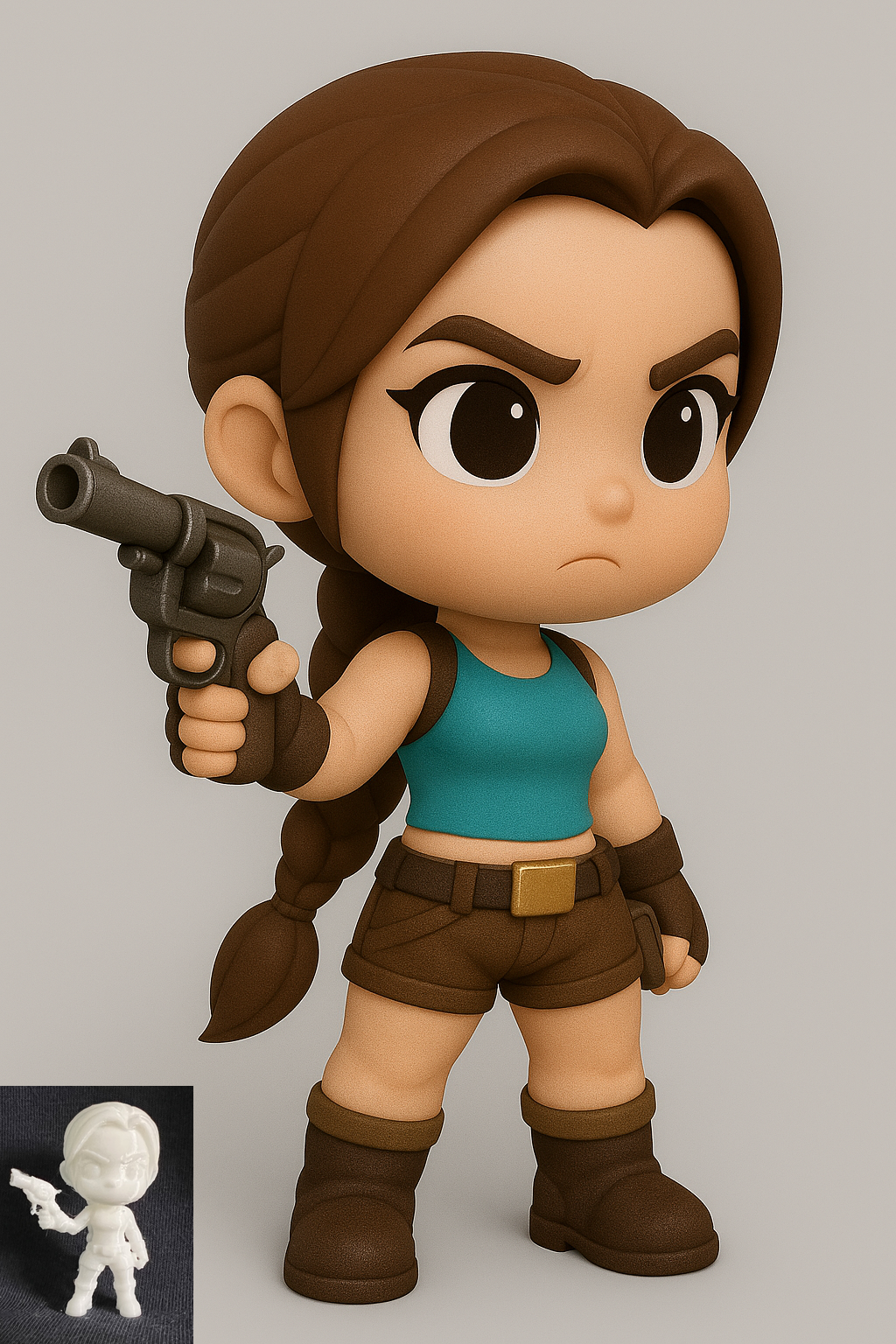Chibi Lara Croft