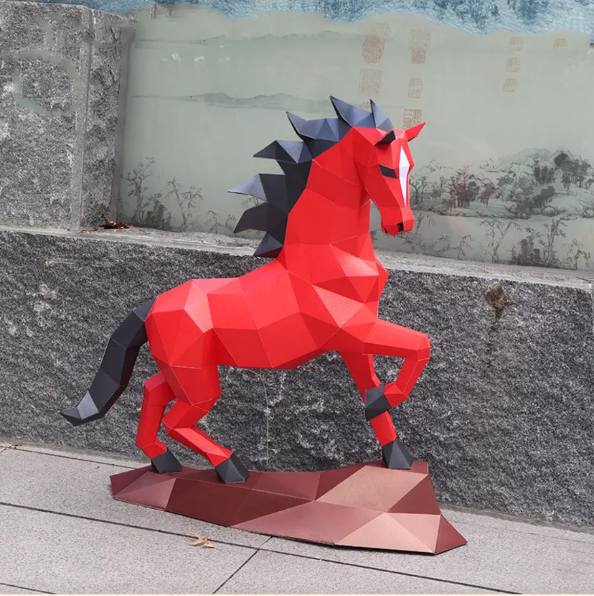 Low poly Horse — miniatura 6