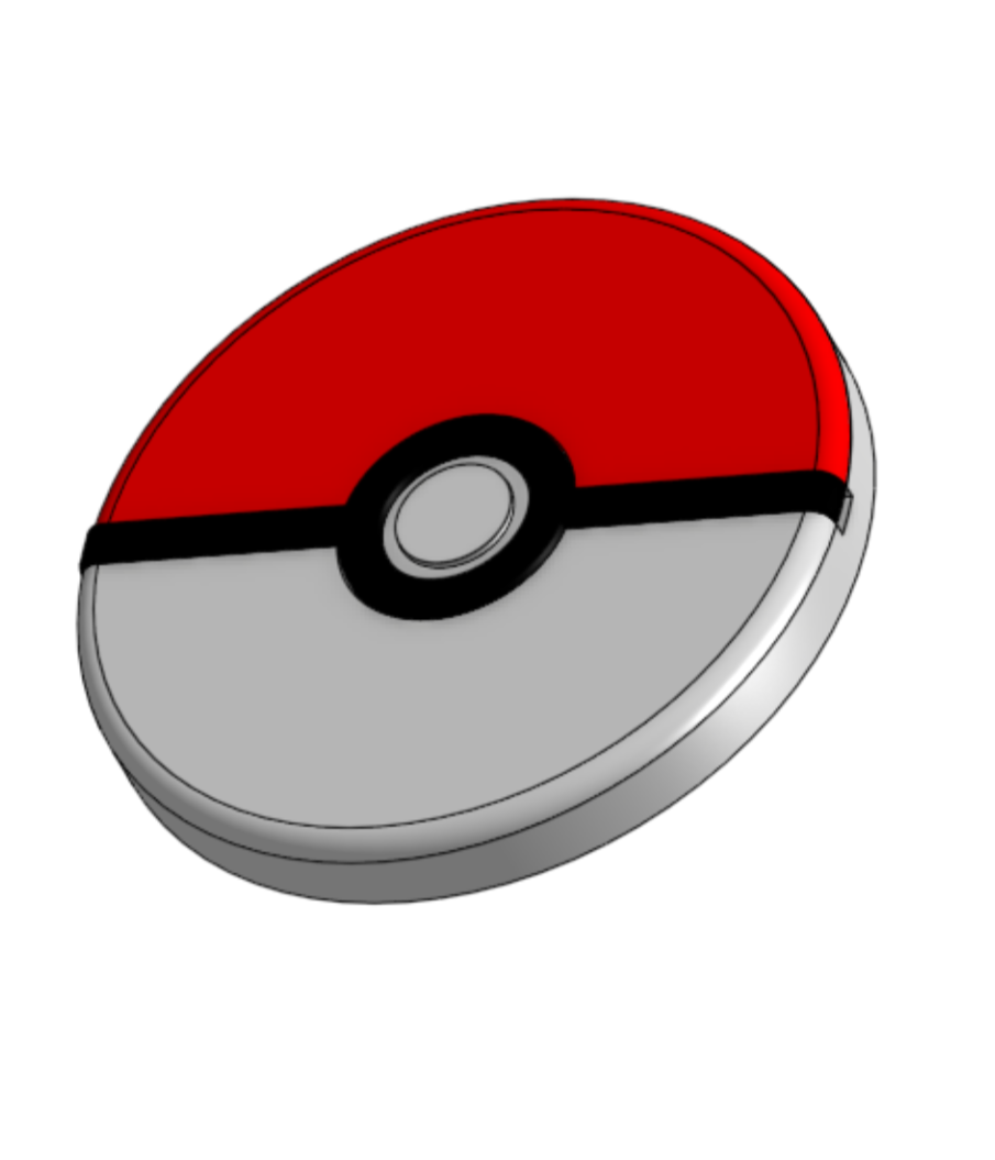 PokéBall Rear Wiper Attachment (Zip-Tie Mount)