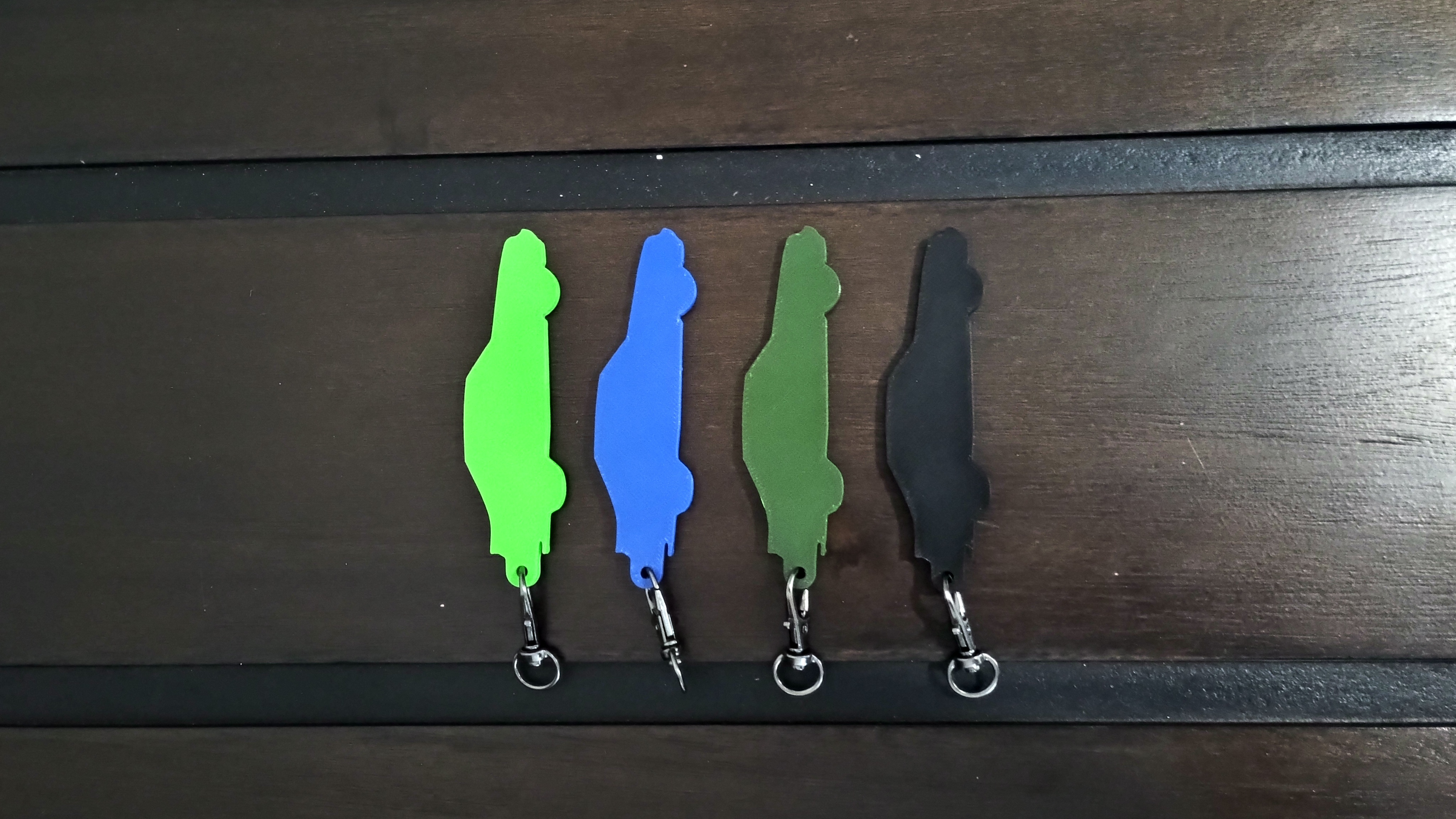 89 Mustang Keychain