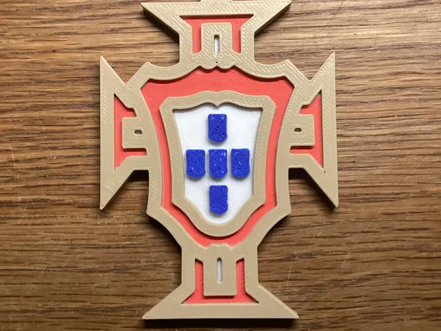 Portugal soccer team keychain