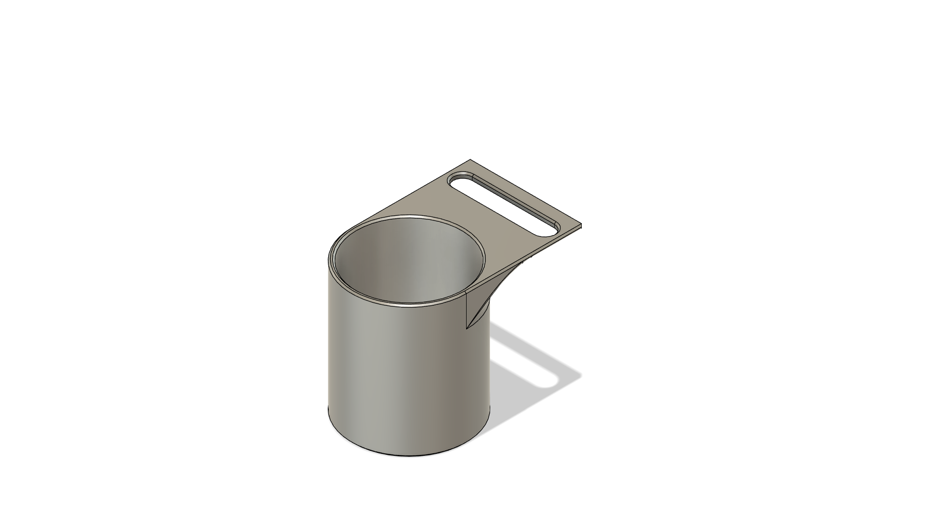 Cup holder for tractor