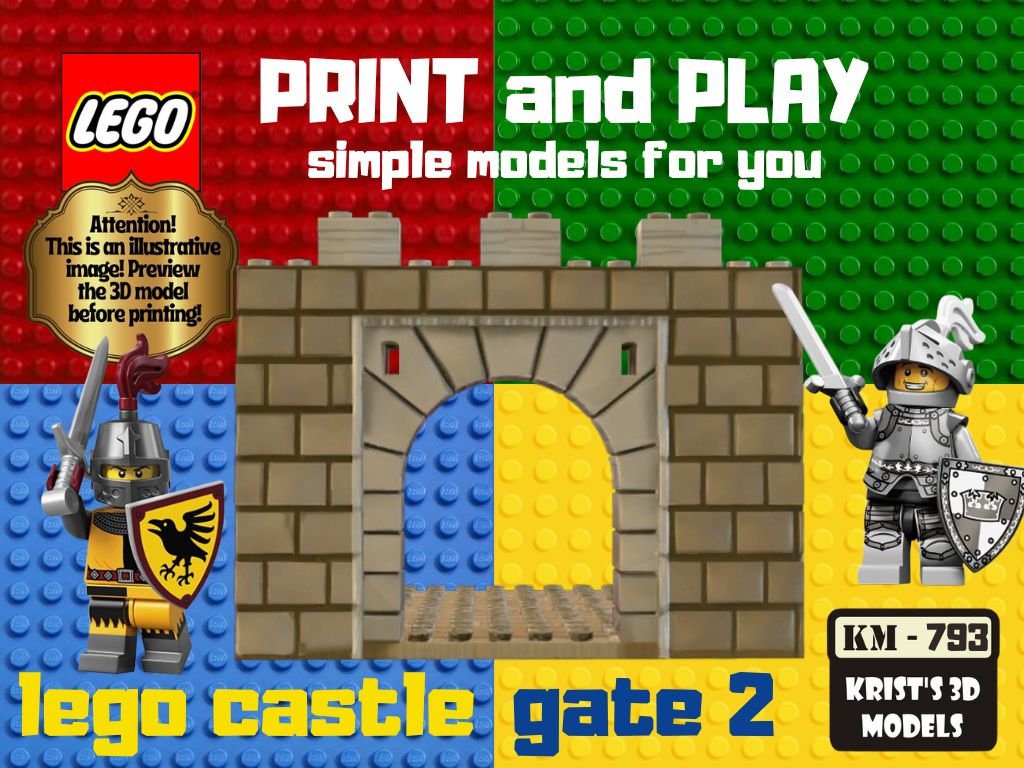 lego castle gate v2