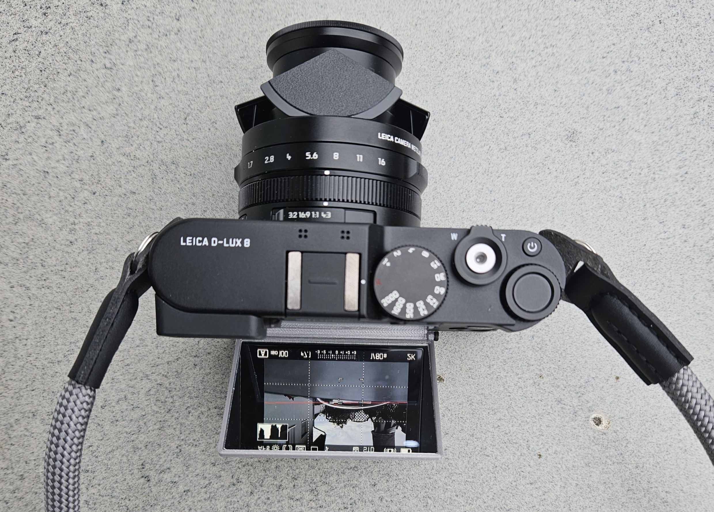 Leica D-Lux 8 Mirror for low photography