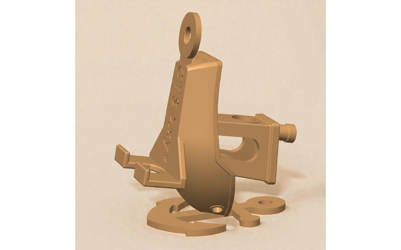 Benchy phone holder