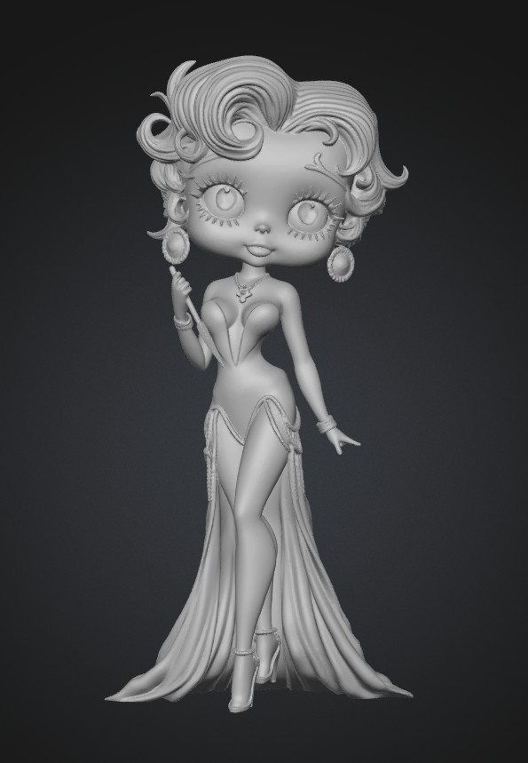Daggered Diva Betty Boop