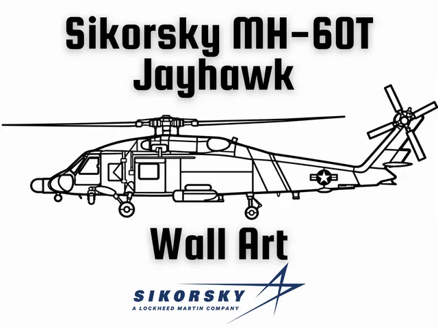 Sikorsky MH-60T Jayhawk Wall Art