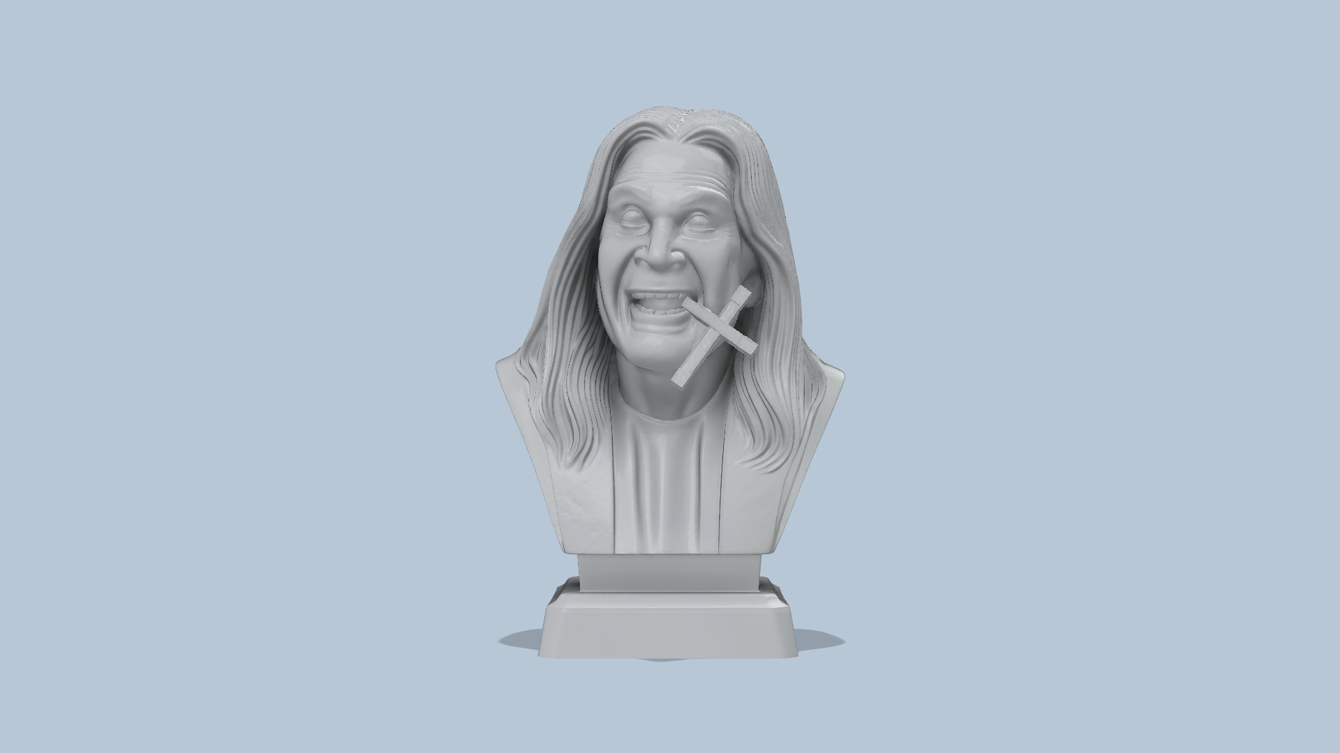 Ozzy Osbourne (look alike) Bust Hi-Res -fanart-