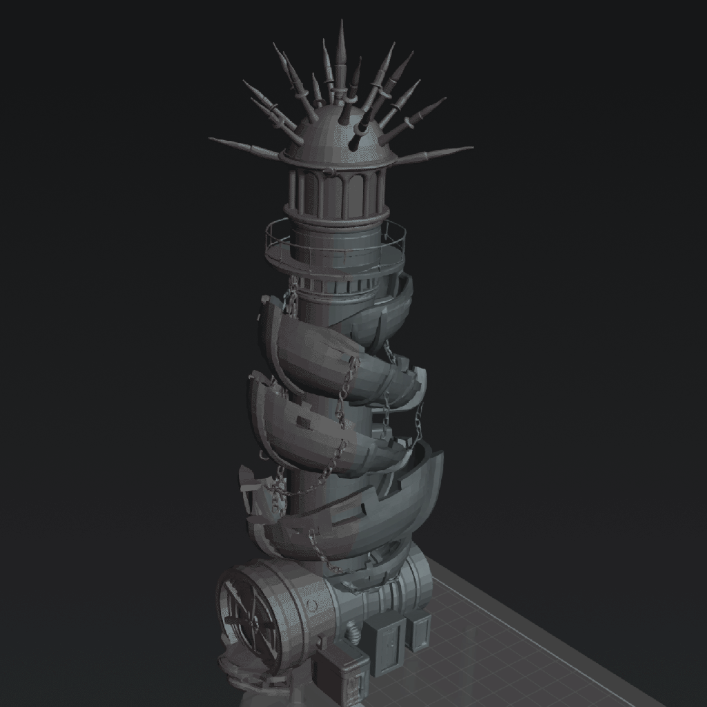 Ocular Siphon Lighthouse Terrain - The Eightpints The Docks