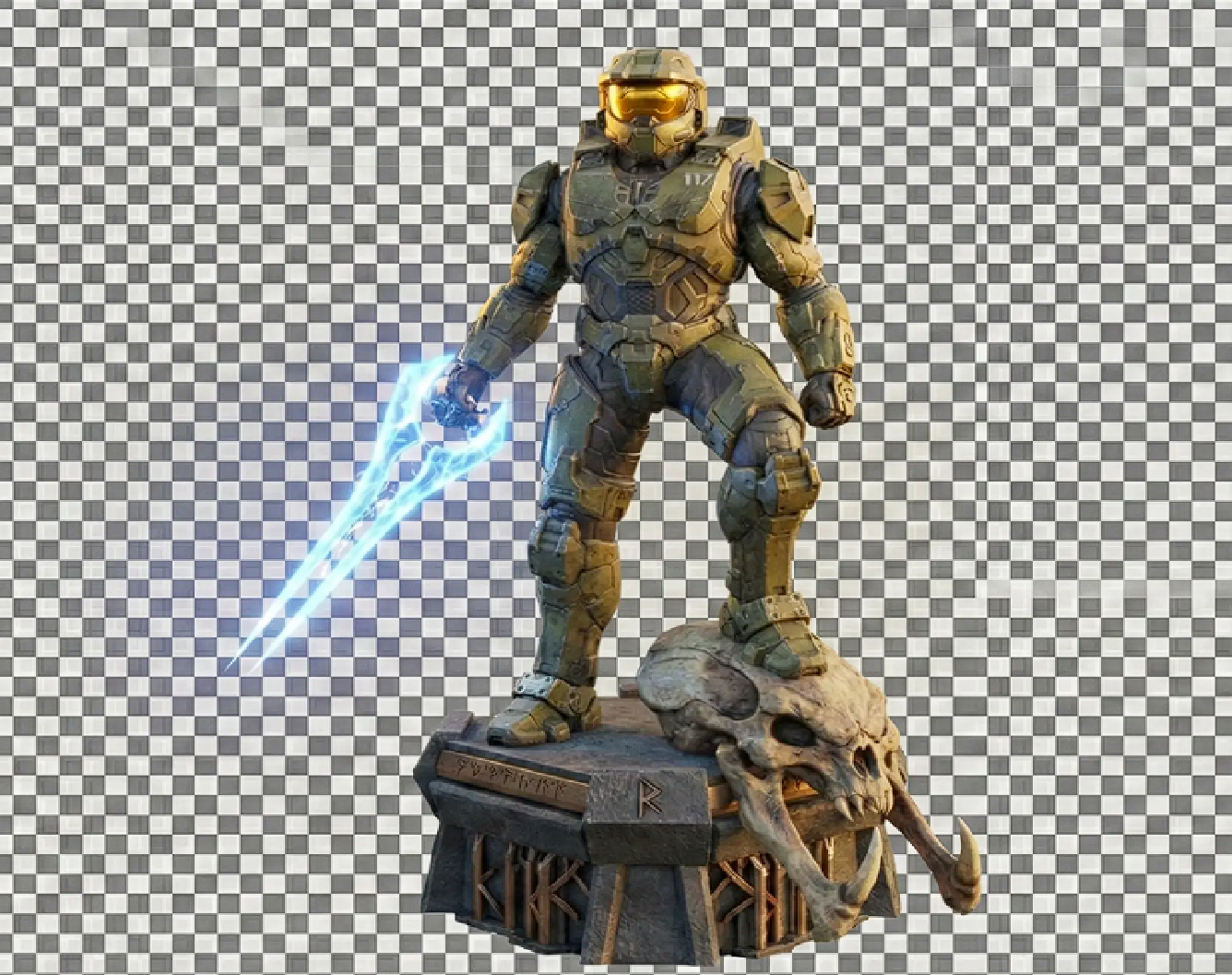 MasterChief 20cm Statue