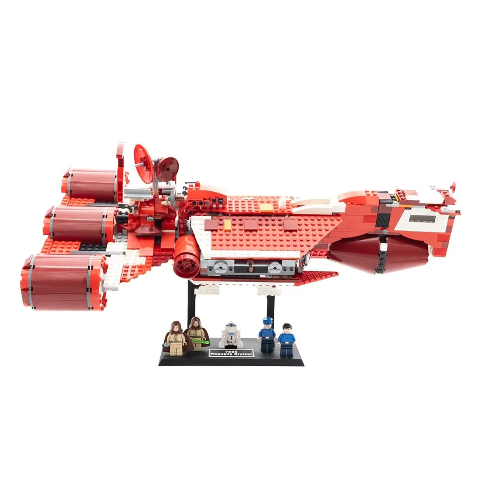 Display Stand for LEGO Star Wars 7665 Republic Cruiser by