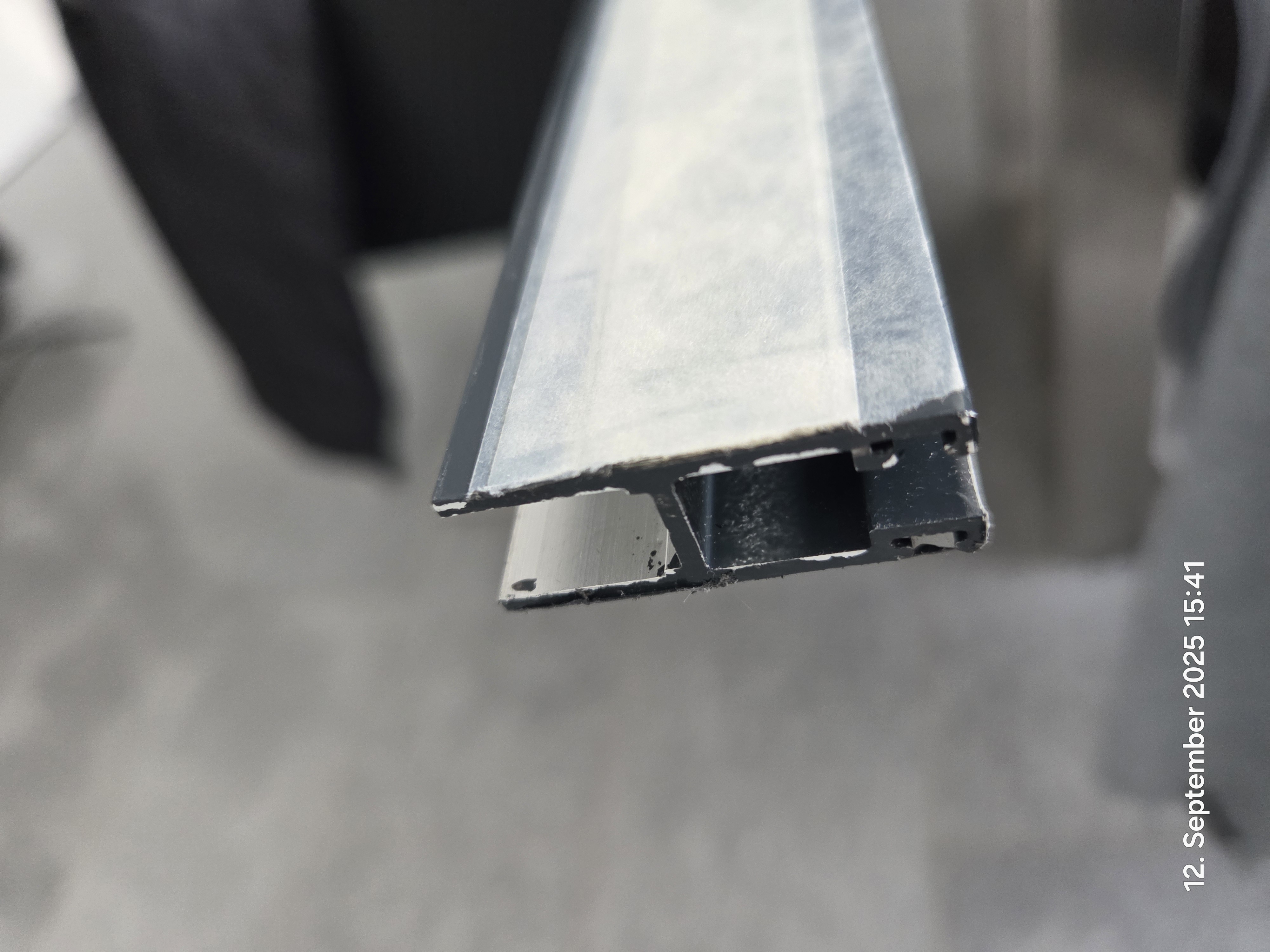 Abdeckung Aluprofil / Cover Aluminum profile