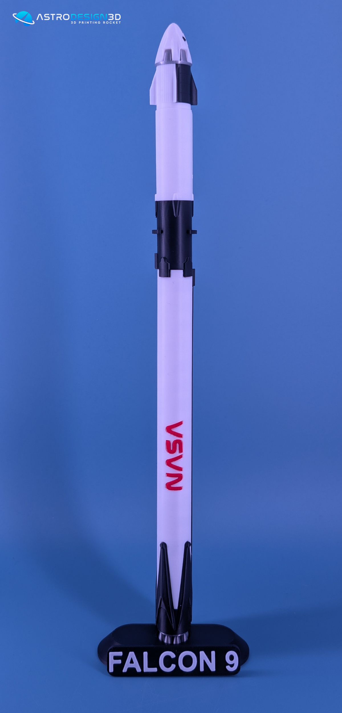 Miniatura 2 do modelo 3D FALCON 9 CREW DRAGON
