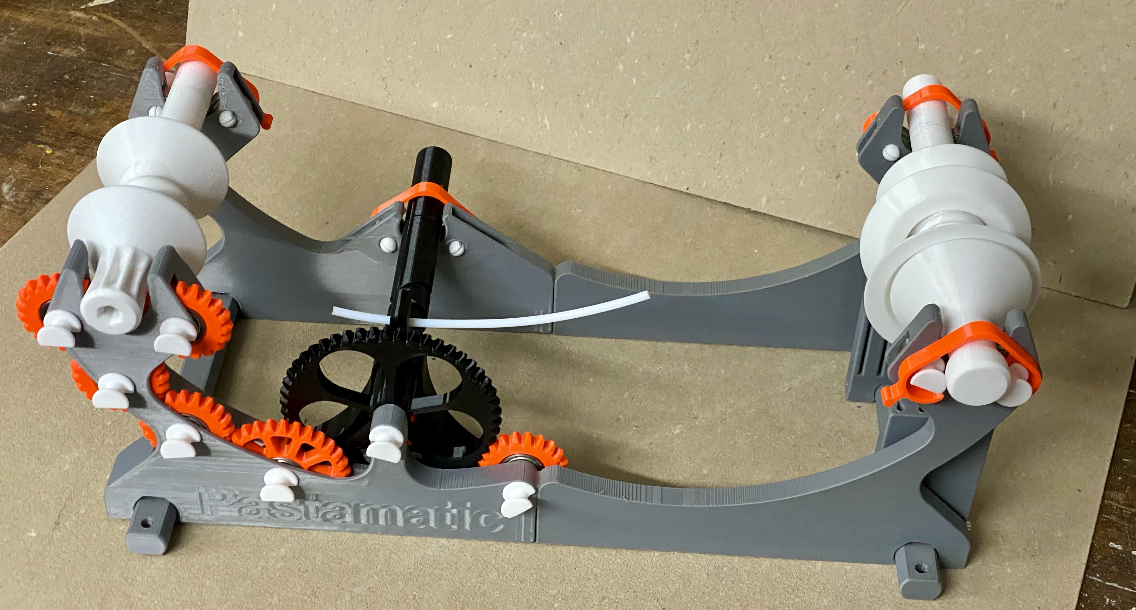 Remodel of Pastamatic - Filament Spool Winder for Bambu Lab and Others