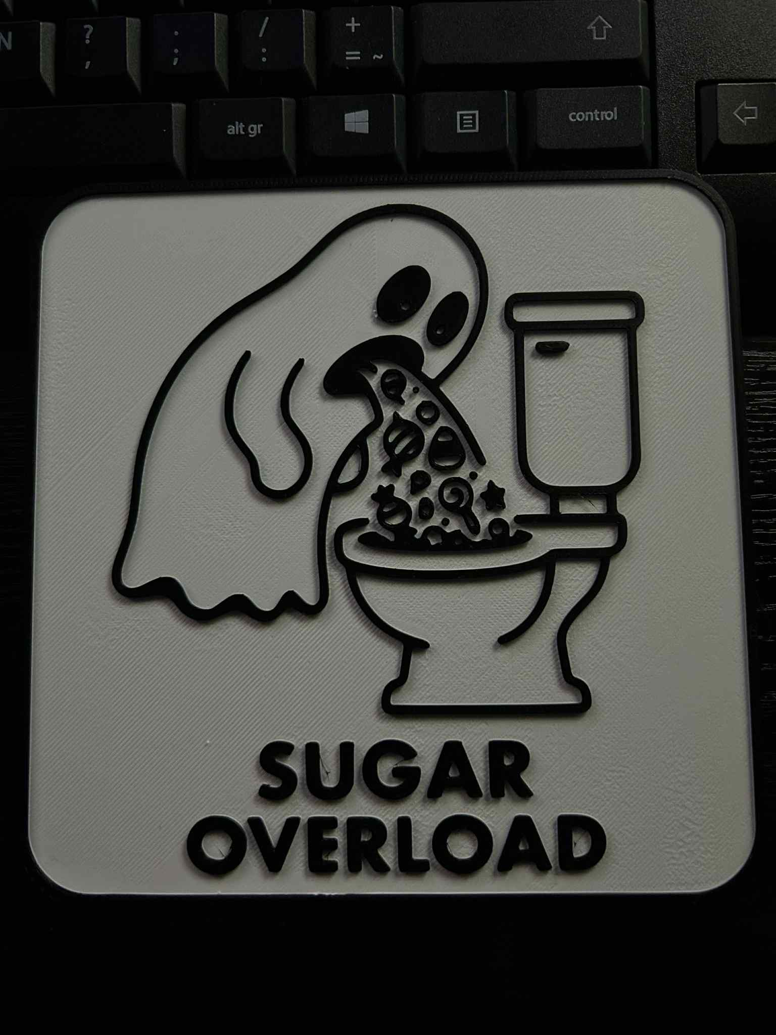Sign Ghost Sugar Overload
