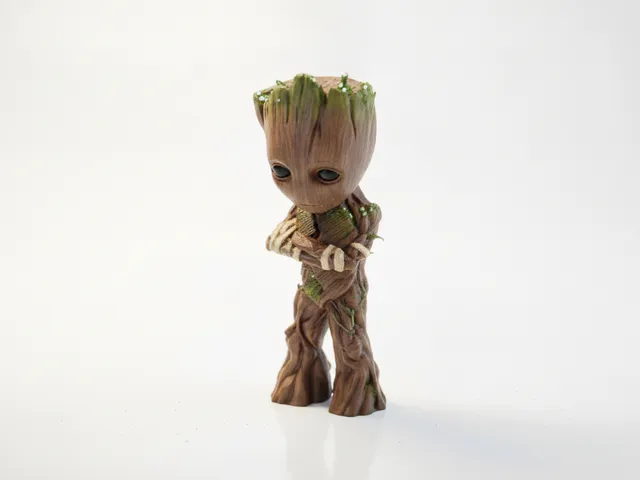 Sad Groot Figurine Marvel 3D Printable