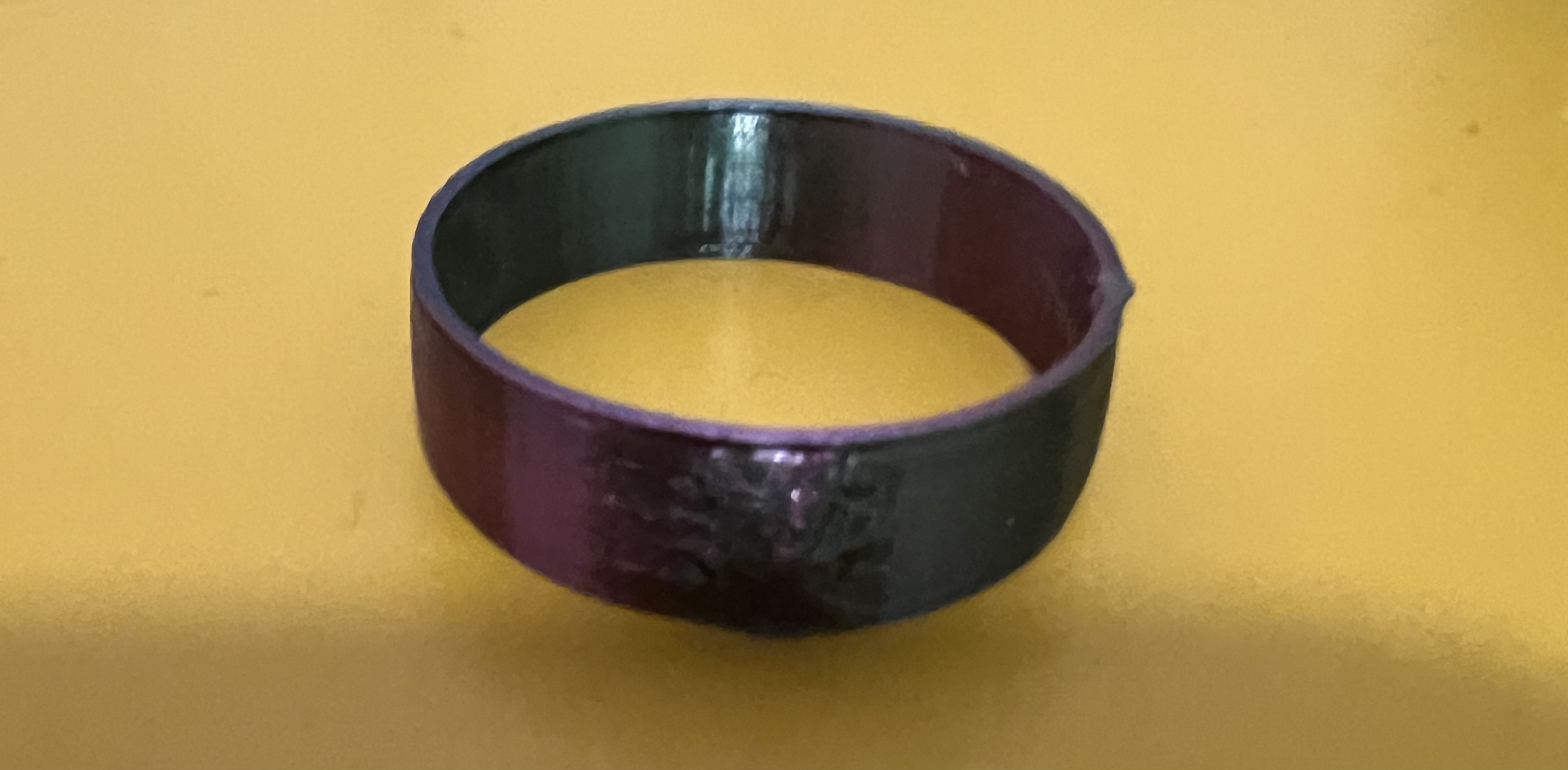 ring, because normal ones are expensive (probably scalable to finger size)