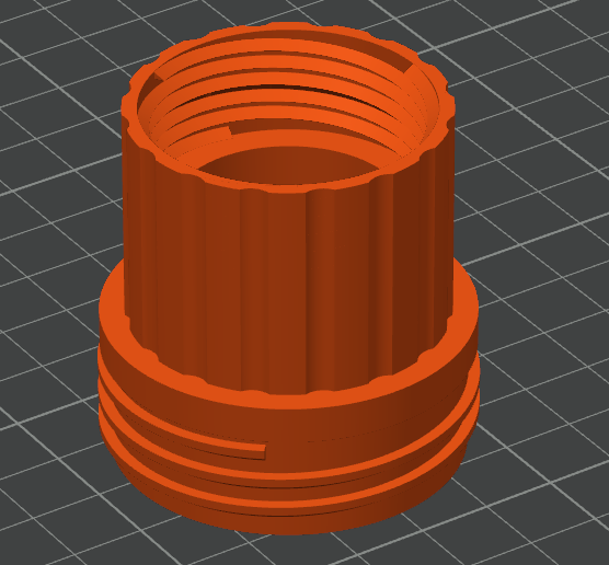 Adapter for SodaStream 3D model